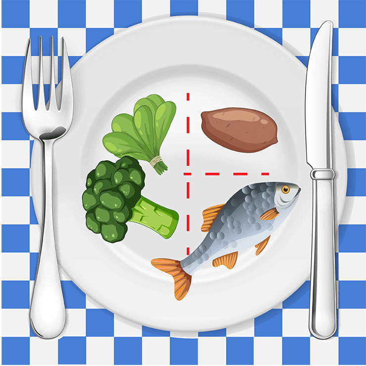 Diabetes-Plate