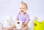 Toilet training to children